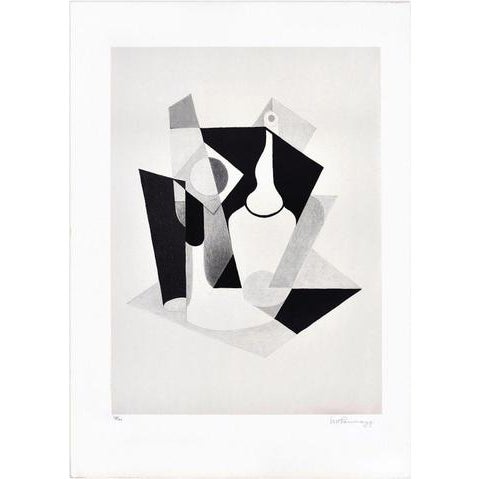 Ivo Pannaggi, Abstract Still Life, 1970s, Lithograph For Sale