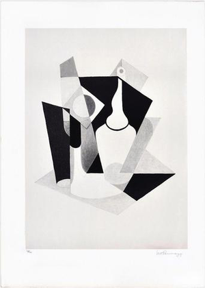 Ivo Pannaggi, Abstract Still Life, 1970s, Lithograph