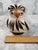 Cream Vintage Hand Painted Ceramic Owl For Sale - Image 8 of 10