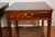 1930s Pair of English Regency Mahogany Green Leather Top Accent Side Tables For Sale - Image 6 of 18