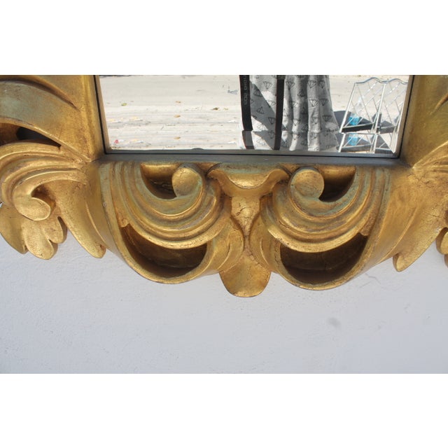 Dorothy DraperStyle Carved Wall Mirror Chairish
