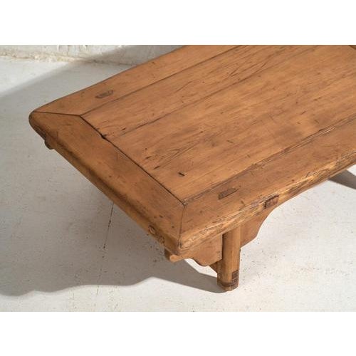 Rustic Primitive Chinese Accent Table For Sale - Image 3 of 10
