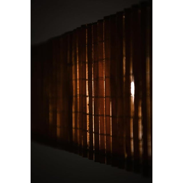 Ceiling Lamp in Brass and Glass by Paavo Tynell, 1940s For Sale - Image 9 of 10