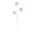 Bring sparkling winter elegance to your holiday décor with this Glistening Decorative Snowflake Spray set. Featuring...