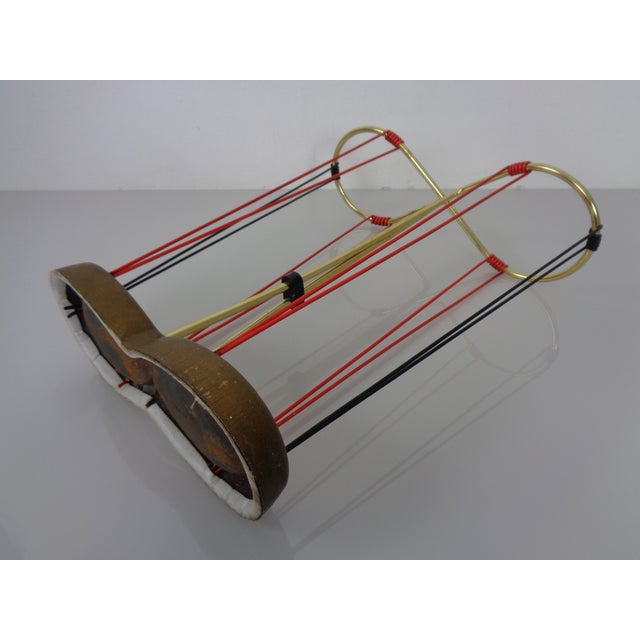 Mid-Century Modern String Umbrella Stand, Germany, 1950s For Sale - Image 9 of 18