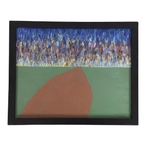 Abstract Expressionist ‘Vision’ Painting by j.d. Sine, Signed (Acrylic on Canvas)