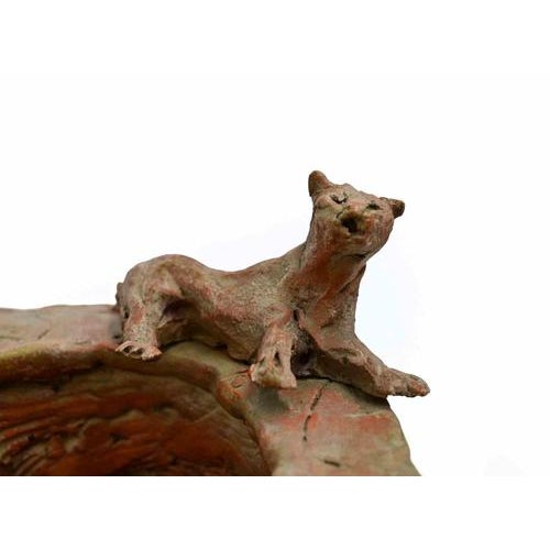 Sirio Pellegrini, Urn Sculpture, 1960s, Terracotta For Sale - Image 4 of 6