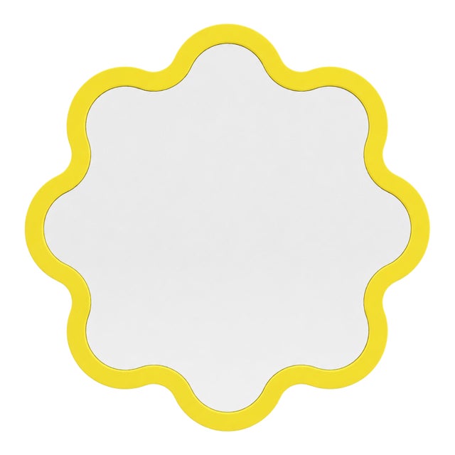 Organic Small Bathroom Round Mirror Made to Order – Hvyli Round 60 For Sale