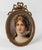 We are selling this pretty little miniature painting of Queen Louise of Prussia. This small miniature on porcelain is...