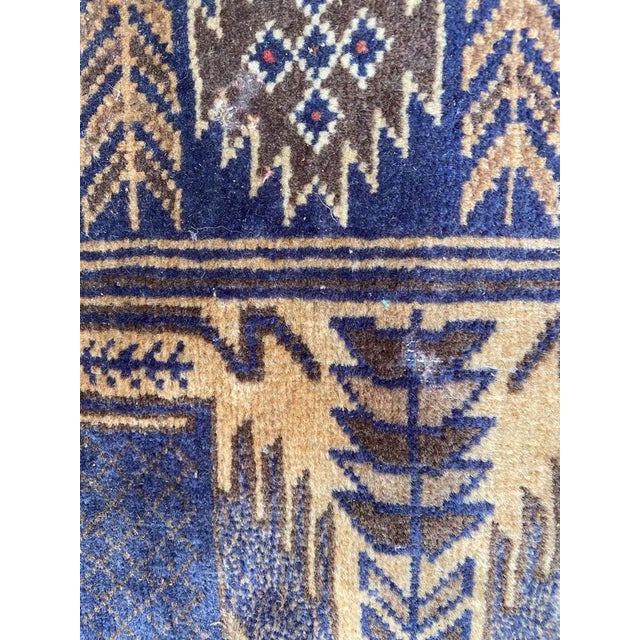 Vintage Belutch Rug, 1980s For Sale - Image 10 of 15
