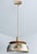 Flat Round Brown Ceramic Pendant Light, Denmark, 1970 For Sale - Image 13 of 17