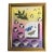 1997 Rolando Quintana "Hummingbird and Butterfly" Surrealist Water Droplet Painting For Sale