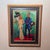 Contemporary Contemporary Glynn Marcus “Nite the Carpet Was Red” 56th Grammy Awards Series Mixed Media Painting on Board Signed For Sale - Image 3 of 12