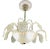 Art Deco Murano Glass Chandelier, 1940s For Sale