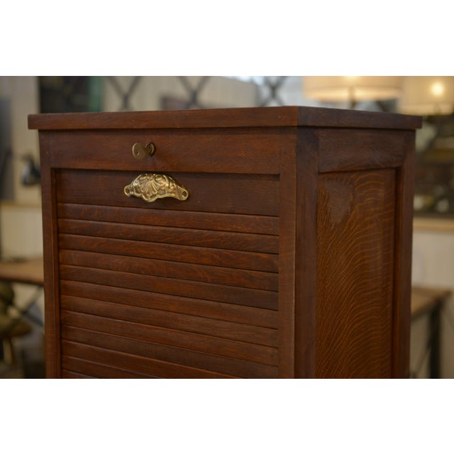 Oak Filing Cabinet, 1950s, in Very Good conditions. Designed 1950 to 1959