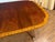 Traditional Scallop Cornered Mahogany Double Pedestal Dining Table by Leighton Hall - Showroom Sample For Sale - Image 12 of 14
