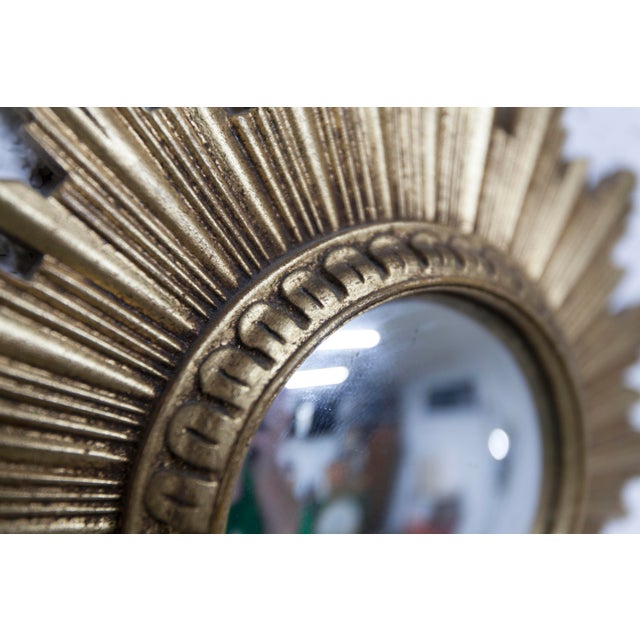 Vintage Convex Witchs Eye Sunburst Mirror, 1960s For Sale - Image 14 of 18