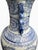 1970s Vintage Regency Palm Beach Blue & White Chinoiserie Lamps, Pair For Sale - Image 5 of 5