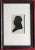 American Antique 19th C. American Classical Peale Silhouette Portrait For Sale - Image 3 of 9