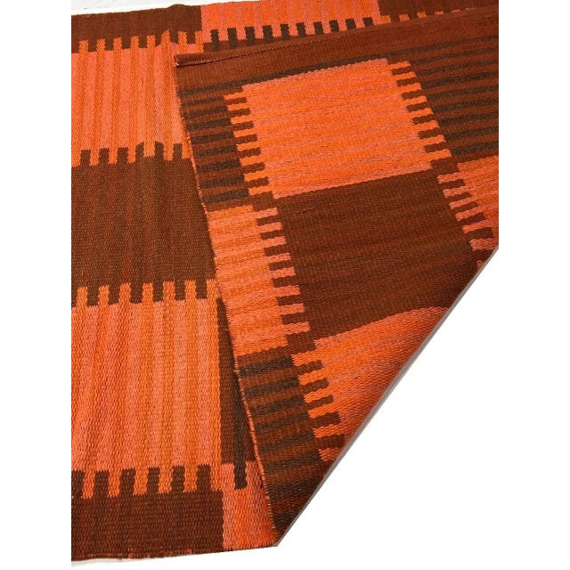 Contemporary 2020s Scandinavian Reversible Over Dyed Rug For Sale - Image 3 of 7