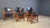 Vintage Spanish Leather and Wood Dining Chairs, 1970s, Set of 6 For Sale - Image 10 of 16