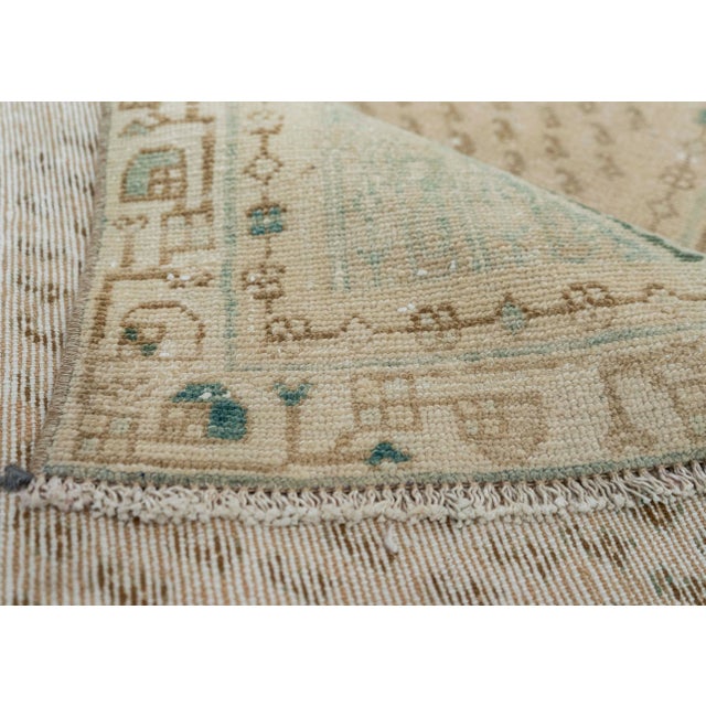Turkish Vintage Rug 3'5" x 9'7" #21113 For Sale In Houston - Image 6 of 8