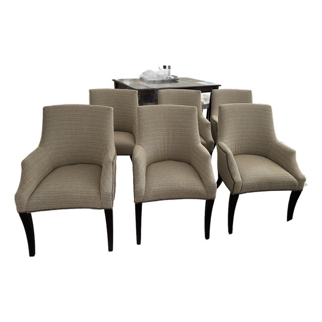 Bernhardt Furniture Dining Chairs, a Set of 6 For Sale