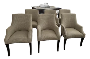 Bernhardt Furniture Dining Chairs, a Set of 6
