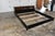 Contemporary Henredon Scene Three Black Lacquer & Burl Walnut King Size Bed For Sale - Image 3 of 12