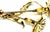 Vintage Italian 18k Gold Ruby & Enamel Floral Brooch – Retro Unisex Lapel Pin For Sale - Image 12 of 12