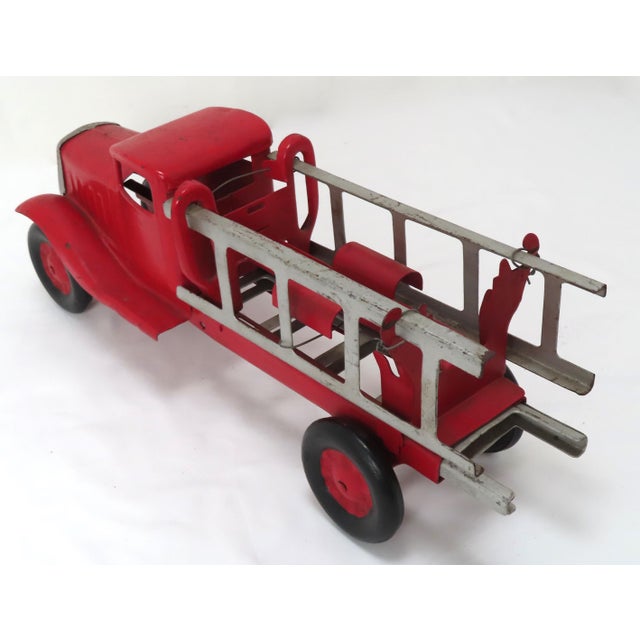Steel fire 2025 truck toy