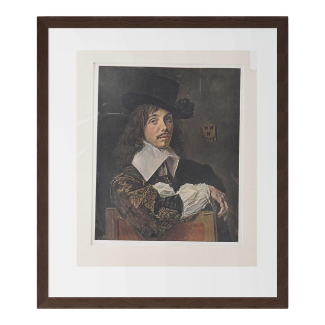 1990s Portrait of a Young Man by Frans Hals – Fine Art Lithographic Print Reproduction For Sale