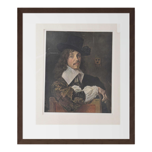 1990s Portrait of a Young Man by Frans Hals – Fine Art Lithographic Print Reproduction