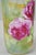 Antique Nippon Hand Painted Pink Rose & Lake Scene Small Porcelain Cylinder Vase For Sale In Philadelphia - Image 6 of 14