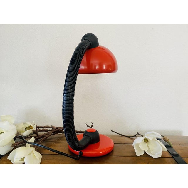 Mid-Century Modern Vintage Table Lamp by Klaus Hempel for Hustadt, 1970s - Model V3925/01 For Sale - Image 3 of 18