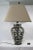 Table Lamp in Wrought Iron and Blown Glass, 1980s For Sale - Image 4 of 12