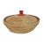 Vintage Asian Boho Rattan Kenta Bowl With Lid For Sale - Image 4 of 8