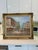 Signed Burnet Paris Street Scene Oil Painting In Ornate Gilt Frame Description: atmospheric paris street scene oil...