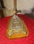 Art Deco Adjustable Notary Desk Lamp in Brass and Varnished Wooden Base, 1920 For Sale - Image 3 of 8