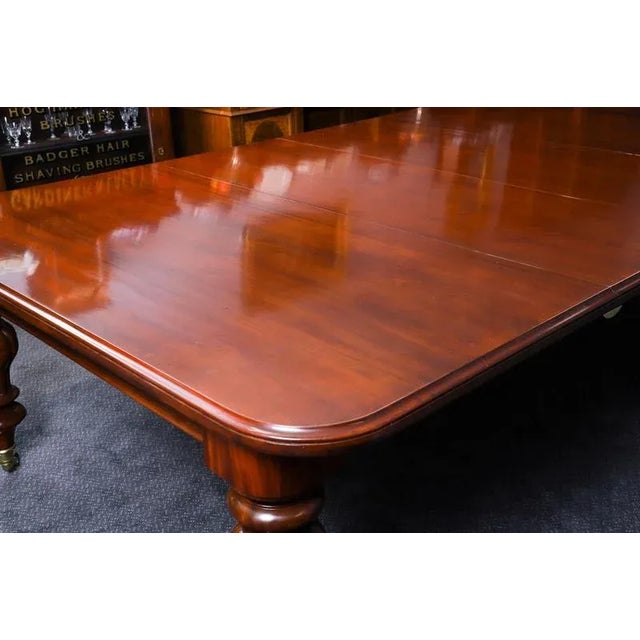 Antique William IV Flame Mahogany Extending Dining Table, 19th Century For Sale - Image 15 of 18