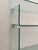 Metal Glass Babila Shelves by Luca Casini for Fiam, Italy, 1990s, Set of 3 For Sale - Image 7 of 12