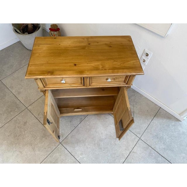 Rustic Apothecary Buffet in Wood For Sale - Image 10 of 17