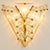 Designer lamp by Novaresi, Italy. A very exclusive wall lamp made of high-quality materials. In very good condition! 30 cm...