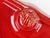 Gold Red Ceramic Ashtray by Alfa Romeo, Italy, 1970s For Sale - Image 8 of 17