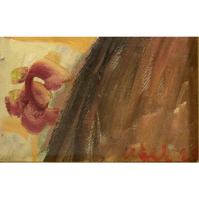 Woman on Sofa is a modern artwork realized by Antonio Feltrinelli in the 1930s. Another painting of human figure on rear....