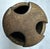 Mid-Century Modern MCM Otto Natzler Cylinder Apricot Glaze Studio Pottery Vase For Sale - Image 3 of 5