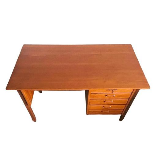Mid-Century Teak Desk, 1960s For Sale - Image 6 of 11