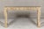 Wood Mughal Style Painted Console Table with Foliage Carved Apron and Legs For Sale - Image 7 of 12