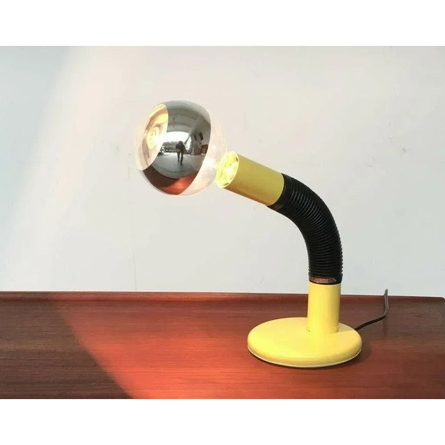 Vintage Italian Table Lamp by Bellini for Targetti, 1970s For Sale - Image 4 of 15