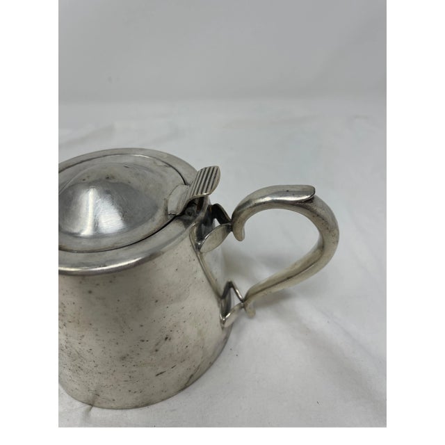 Mid 19th Century Hotel Silver Tea Pot For Sale In Houston - Image 6 of 13